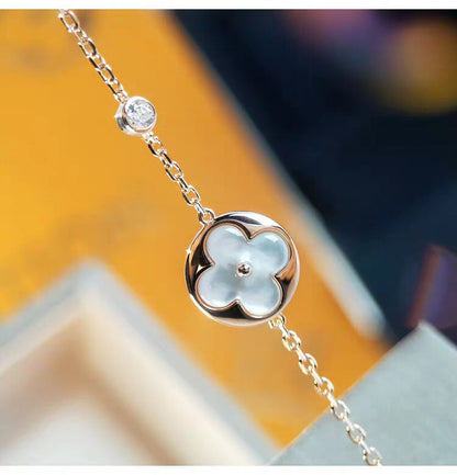 [⭐Miroze]SUN MOP GOLD 1 DIAMOND NECKLACE