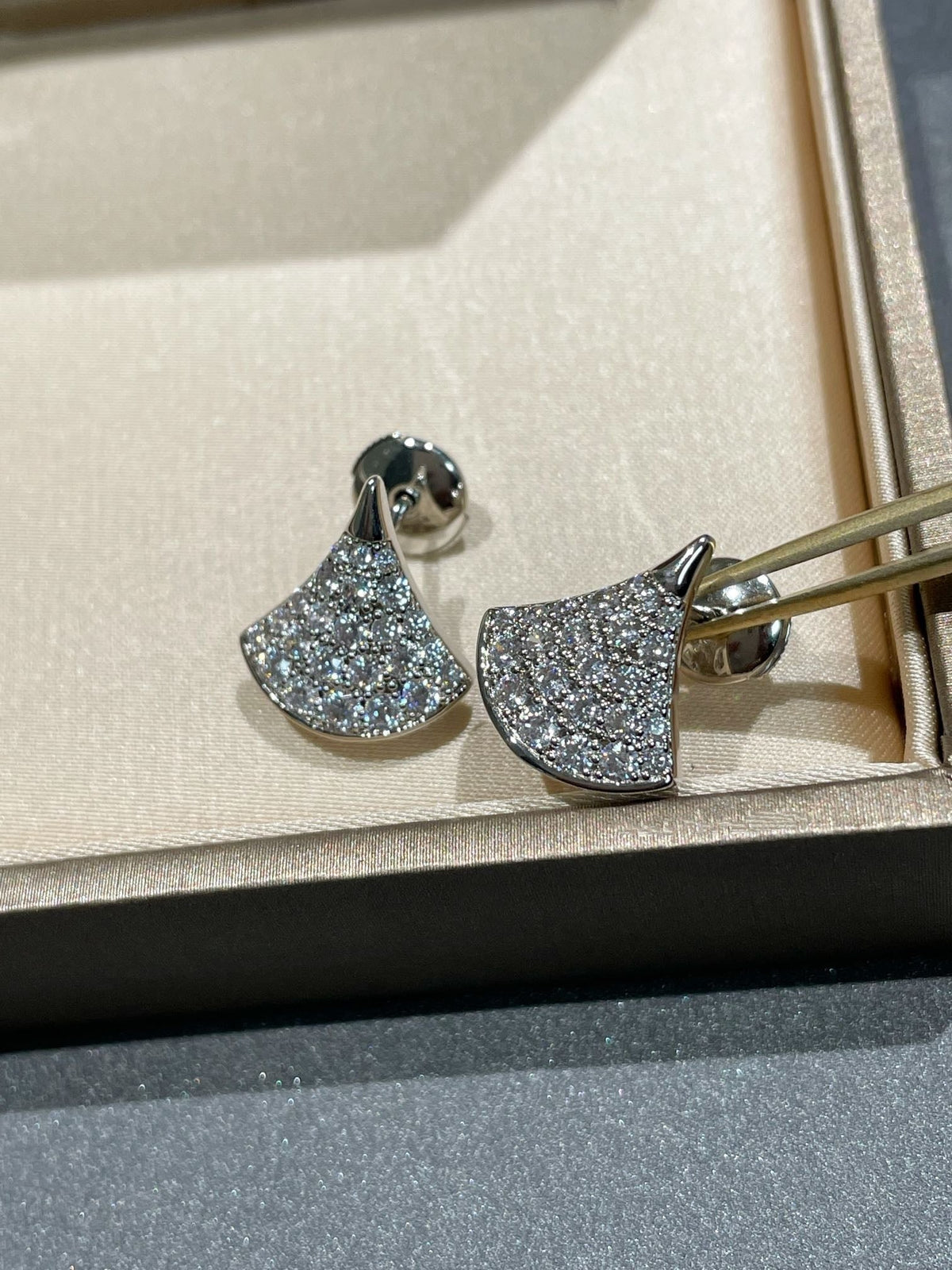 [⭐Veya]DREAM STUD EARRINGS DIAMOND