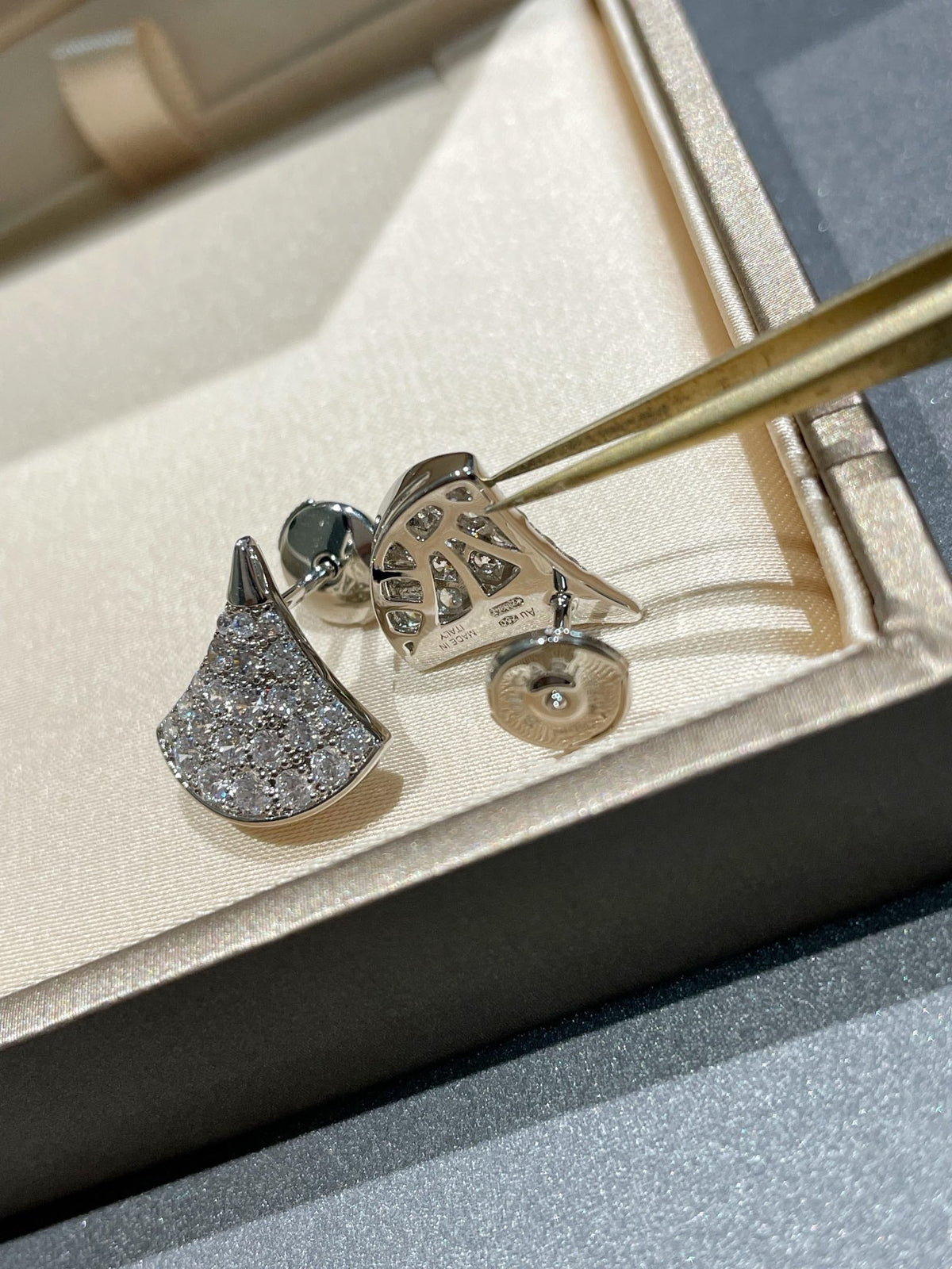[⭐Veya]DREAM STUD EARRINGS DIAMOND