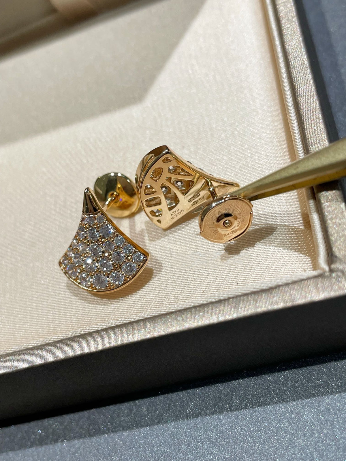 [⭐Veya]DREAM STUD EARRINGS DIAMOND