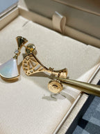 [⭐Veya]DREAM MOP 1 DIAMOND EARRINGS