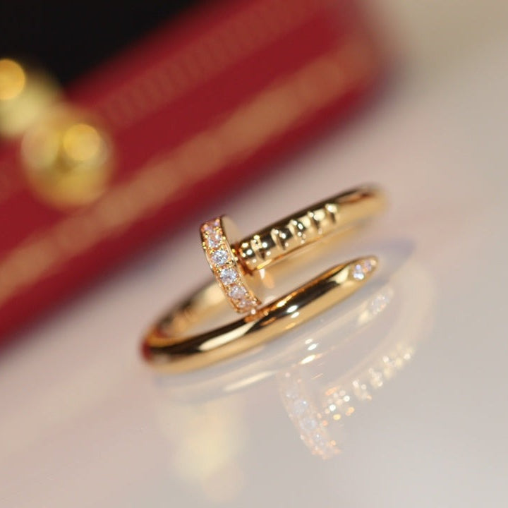 ⭐Miroze JUSTE RING 2.65MM GOLD DIAMOND