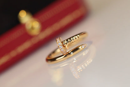 [⭐Miroze]JUSTE RING 2.65MM GOLD DIAMOND
