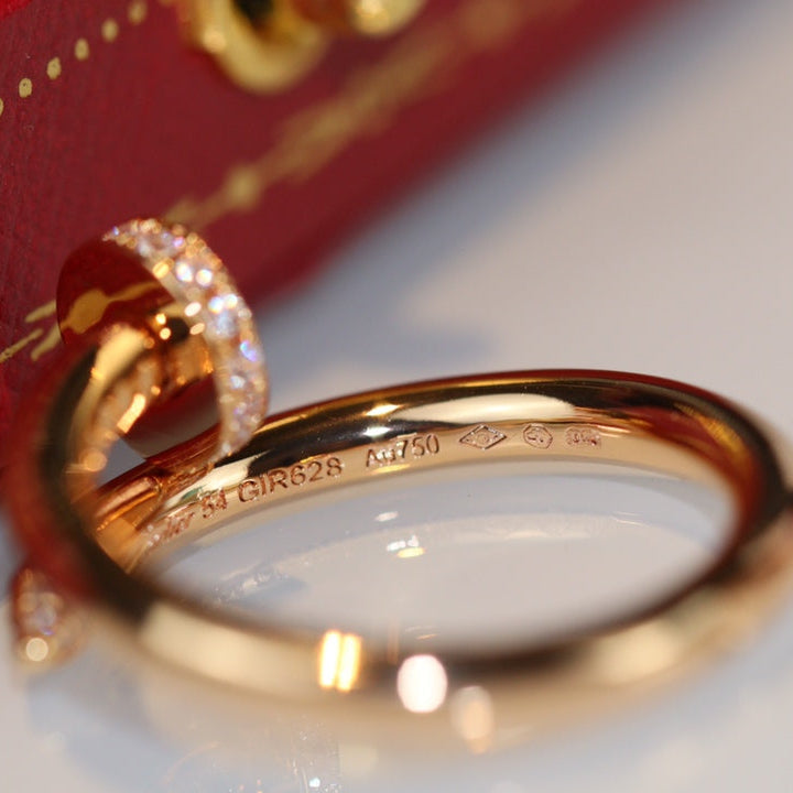 ⭐Miroze JUSTE RING 2.65MM GOLD DIAMOND
