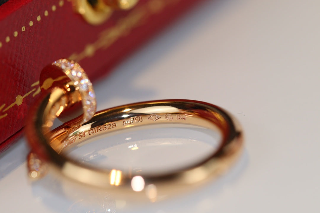 [⭐Miroze]JUSTE RING 2.65MM GOLD DIAMOND