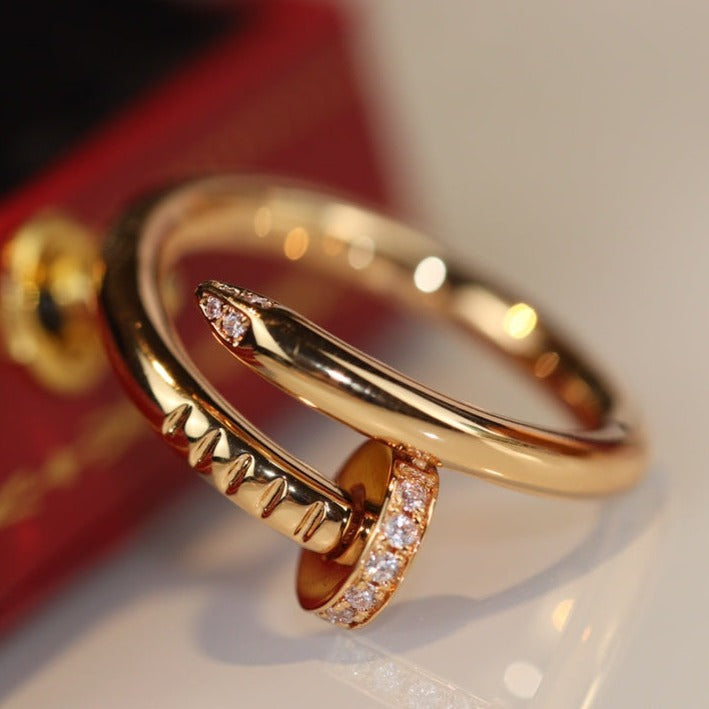 ⭐Miroze JUSTE RING 2.65MM GOLD DIAMOND