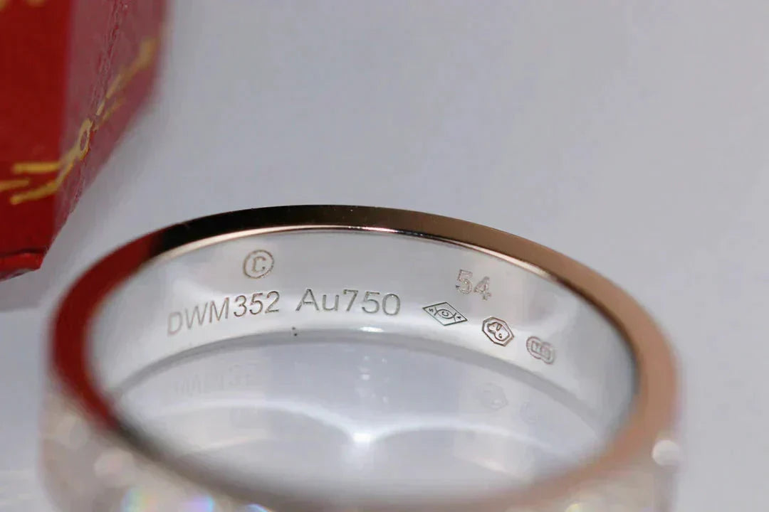 ⭐Miroze LOVE RING 3.6MM DIAMOND PAVED