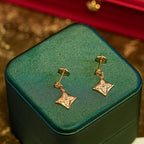 ⭐Miroze STAR DIAMONDS EARRINGS GOLD