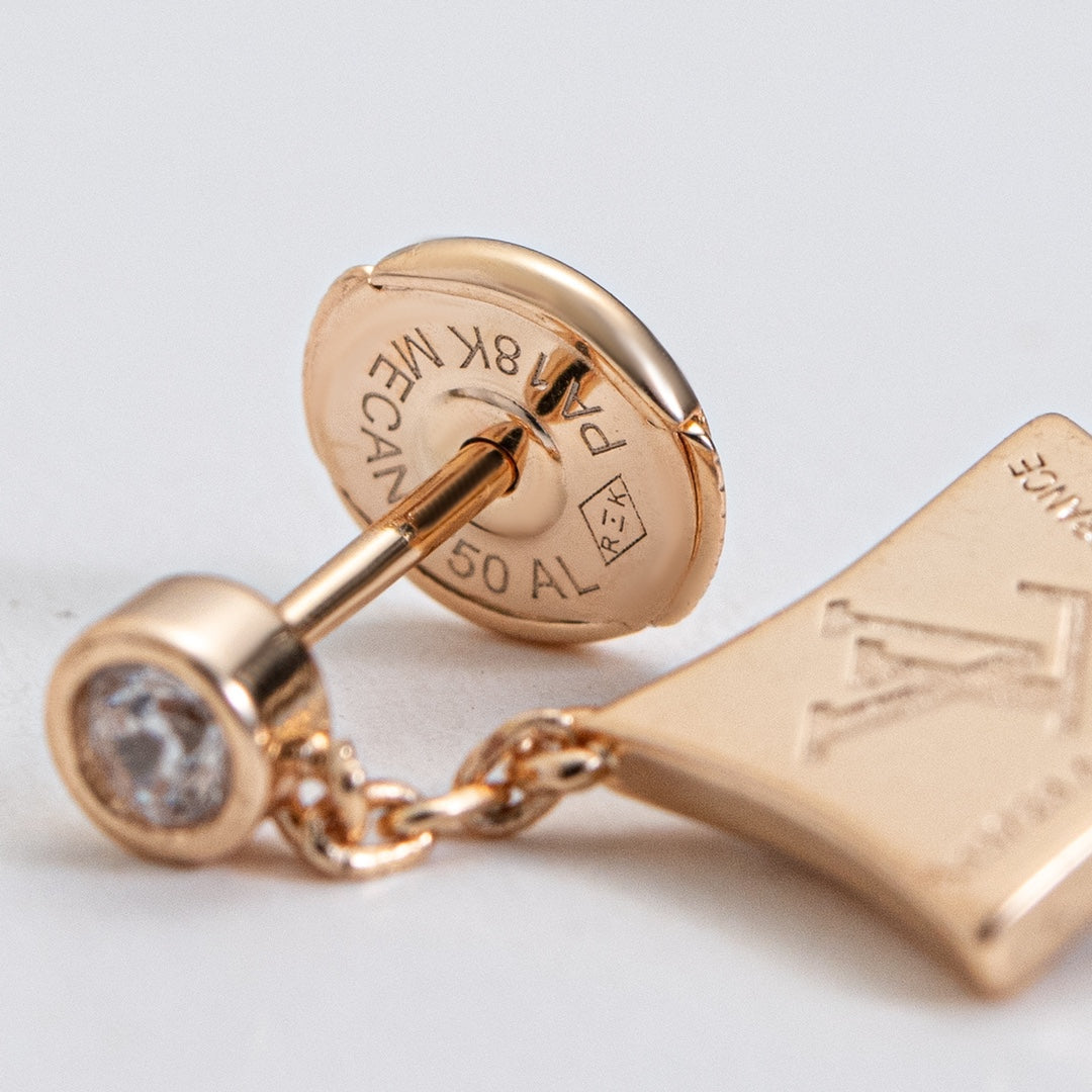 [⭐Miroze]STAR DIAMONDS EARRINGS GOLD