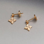 ⭐Miroze STAR EARRINGS GOLD