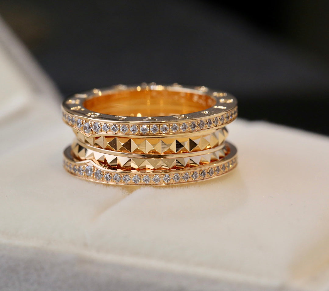 [⭐Veya]ZERO 1 GOLD DIAMOND RING