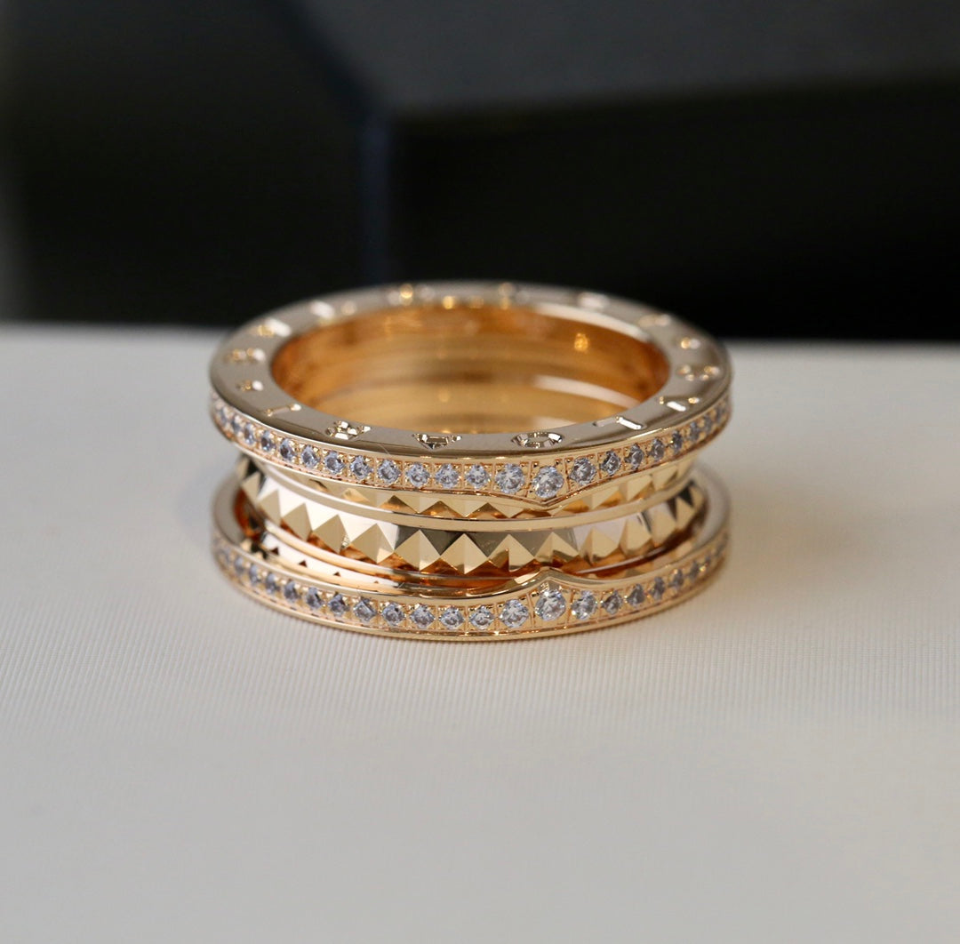 [⭐Veya]ZERO 1 GOLD DIAMOND RING