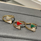 [⭐Veya]DREAM RING PINK GOLD DIAMOND