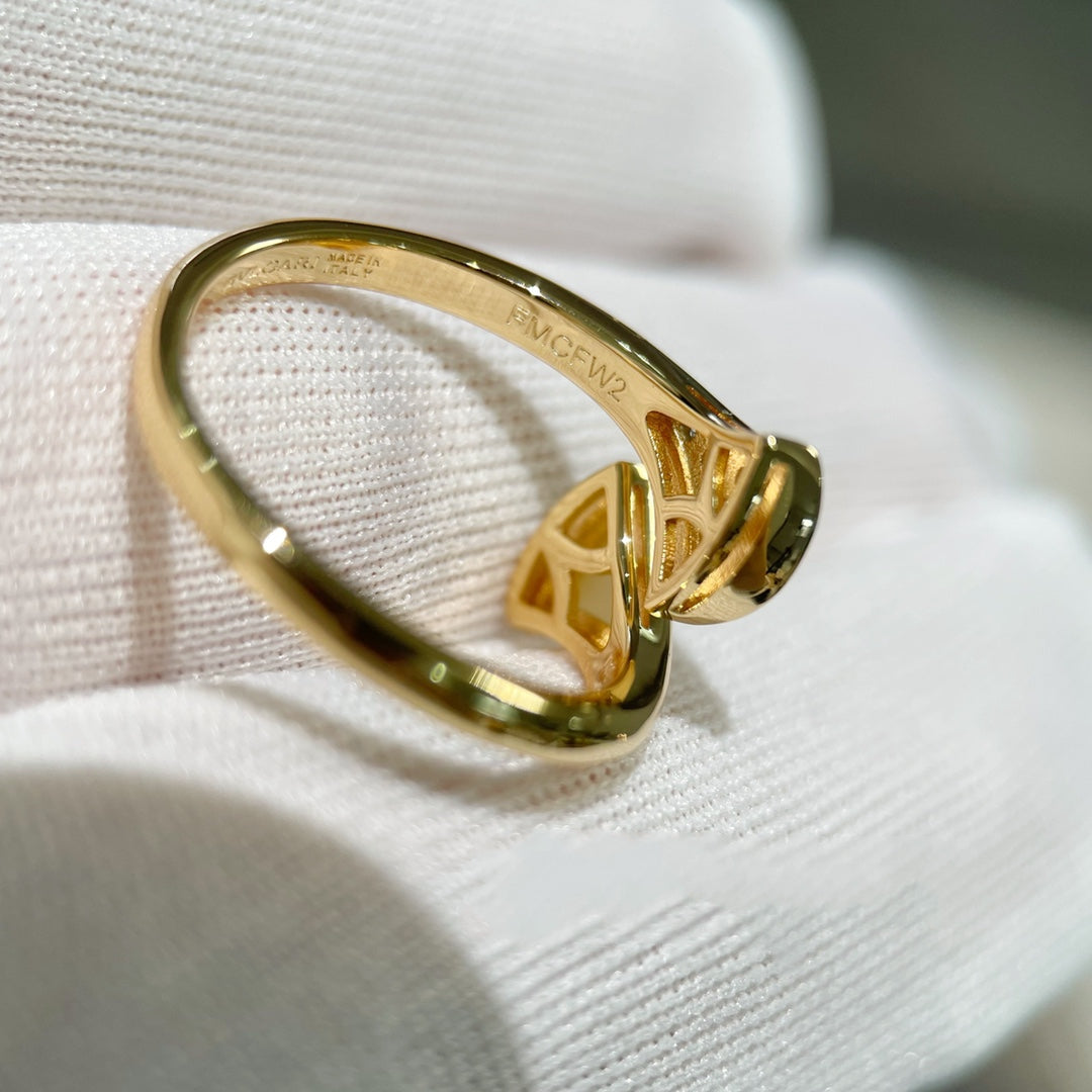 [⭐Veya]DREAM RING PINK GOLD DIAMOND
