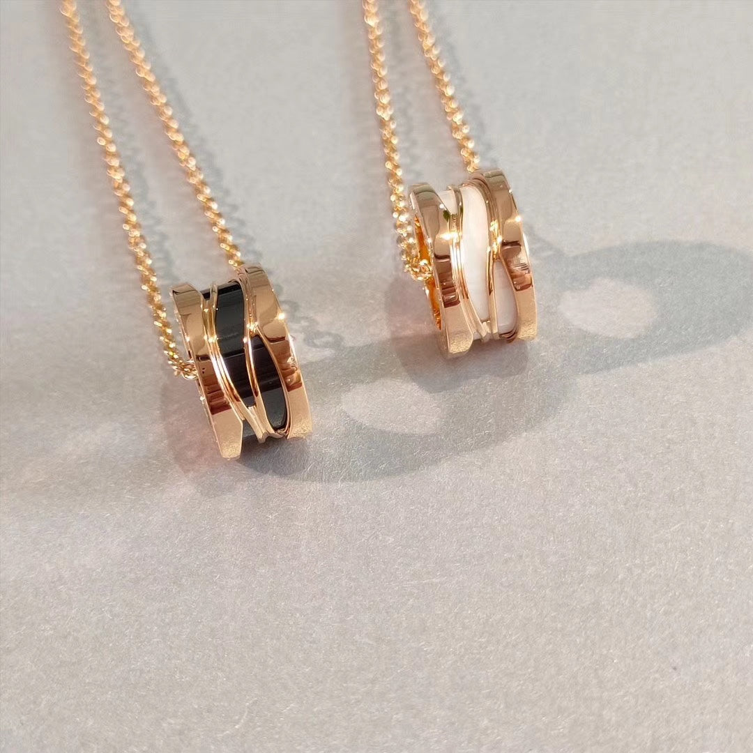 [⭐Veya]ZERO 1 NECKLACE PINK GOLD