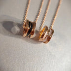 [⭐Veya]ZERO 1 NECKLACE PINK GOLD
