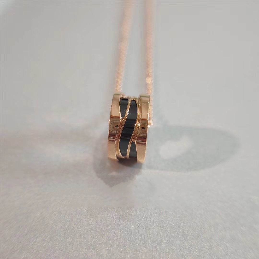 [⭐Veya]ZERO 1 NECKLACE PINK GOLD