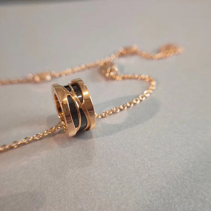 [⭐Miroze]ZERO 1 NECKLACE PINK GOLD