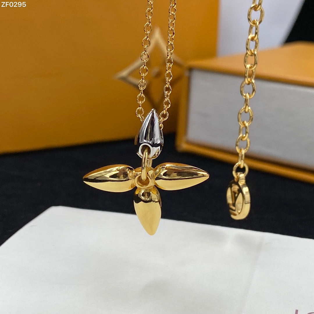 ⭐Miroze LOUISETTE PEDANT GOLD NECKLACE