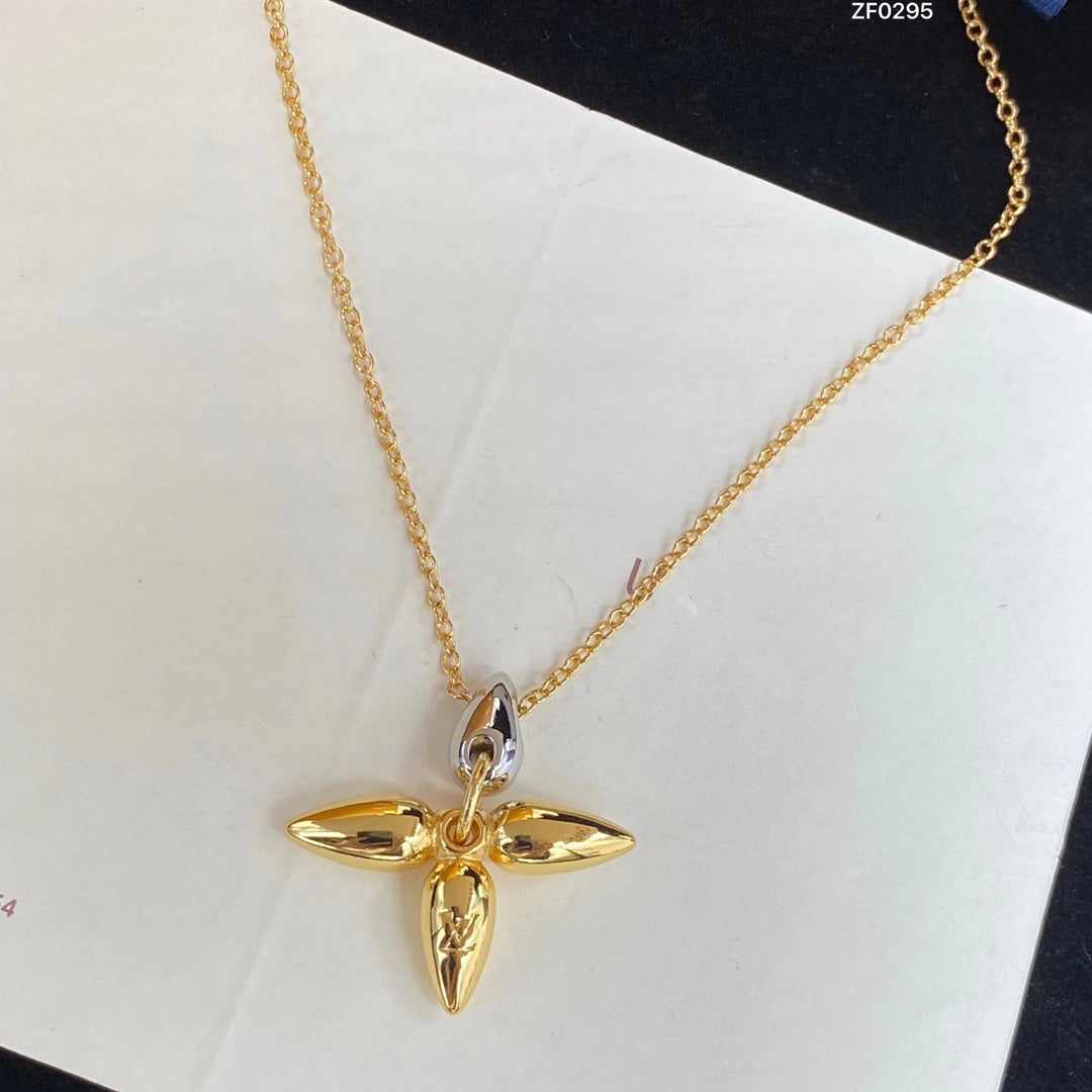 [⭐Miroze]LOUISETTE PEDANT GOLD NECKLACE
