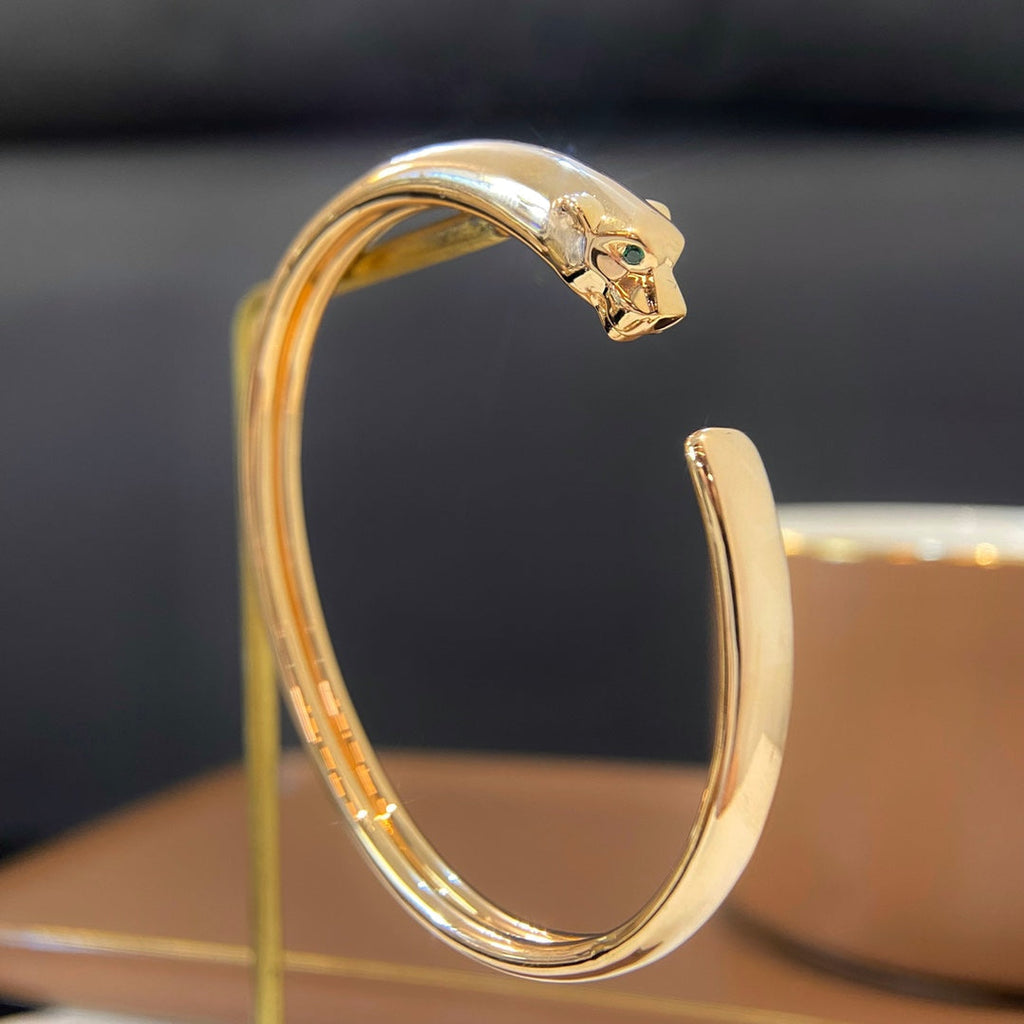 ⭐Miroze PANTHERE GOLD OPEN BRACELET