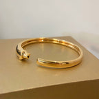 ⭐Miroze PANTHERE GOLD OPEN BRACELET