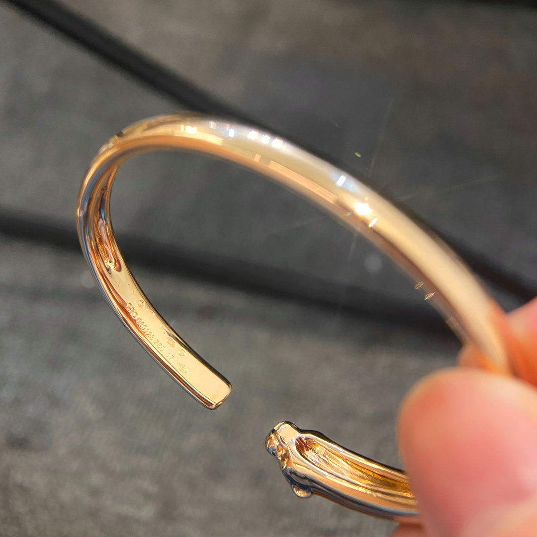 [⭐Miroze]PANTHERE GOLD OPEN BRACELET