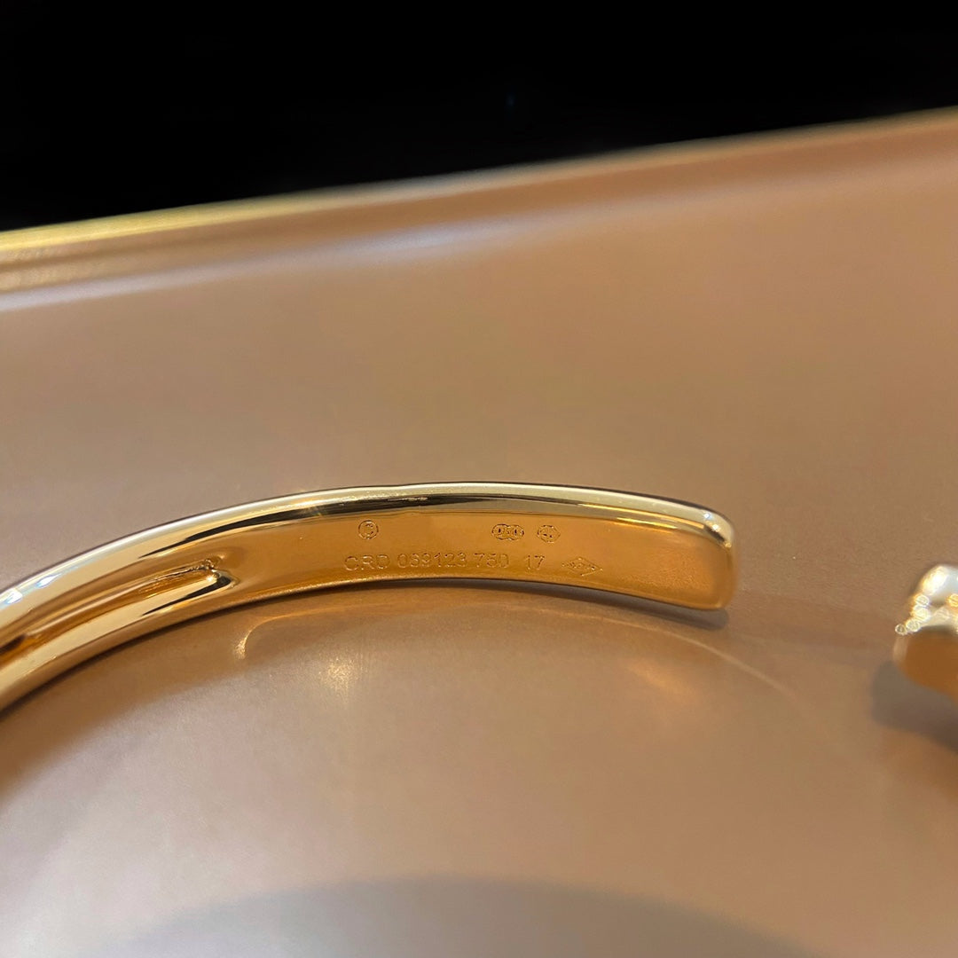 [⭐Miroze]PANTHERE GOLD OPEN BRACELET