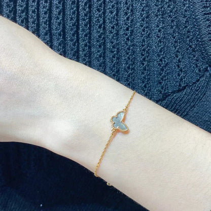 [⭐Miroze]BUTTERFLY DARK MOP BUTTERFLY BRACELET