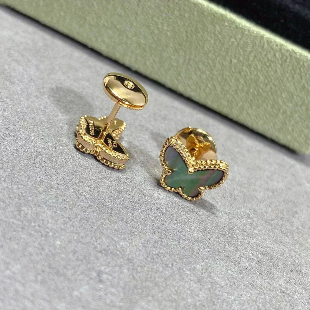 ⭐Miroze BUTTERFLY DARK MOP  EARRINGS