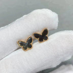 ⭐Miroze BUTTERFLY DARK MOP  EARRINGS