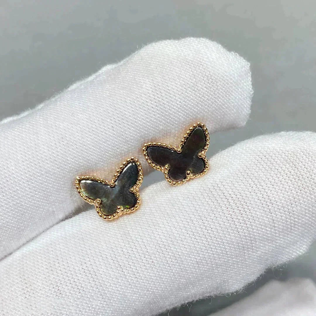 ⭐Miroze BUTTERFLY DARK MOP  EARRINGS