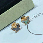 ⭐Miroze BUTTERFLY DARK MOP  EARRINGS