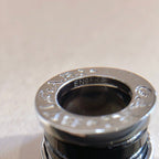 [⭐Veya]ZERO 1 BLACK CERAMIC SILVER NECKLACE