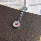 [⭐Veya]ZERO 1 BLACK CERAMIC SILVER NECKLACE