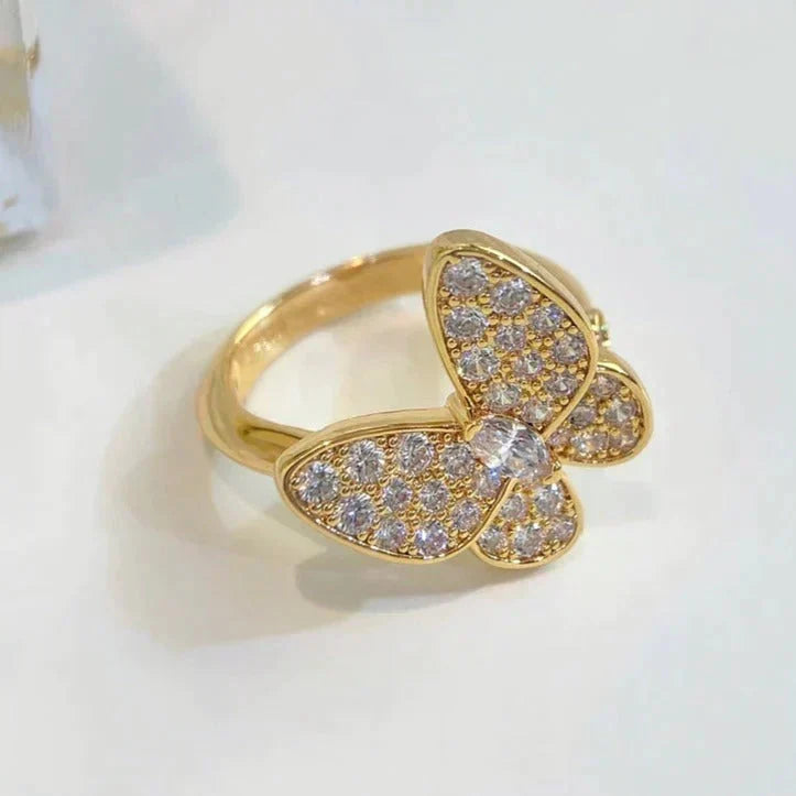 ⭐Miroze BUTTERFLY DIAMOND RING