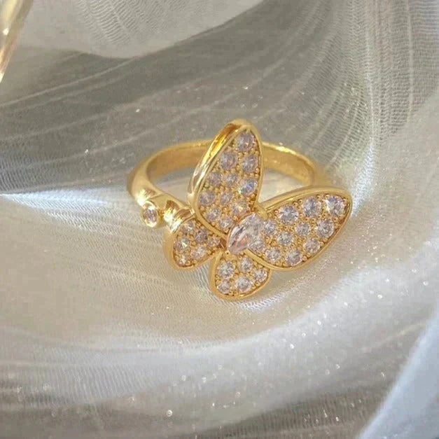 ⭐Miroze BUTTERFLY DIAMOND RING