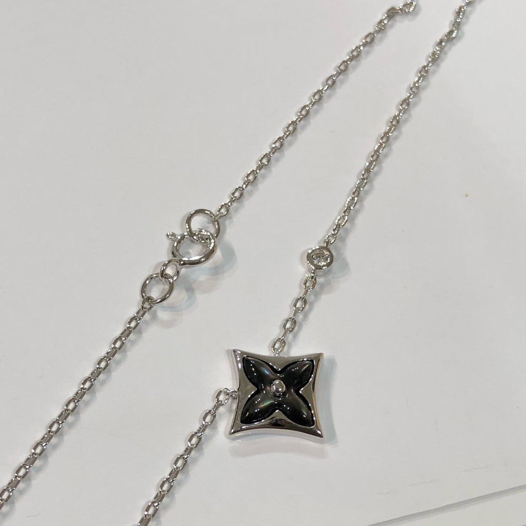 ⭐Miroze STAR BLACK MOP NECKLACE