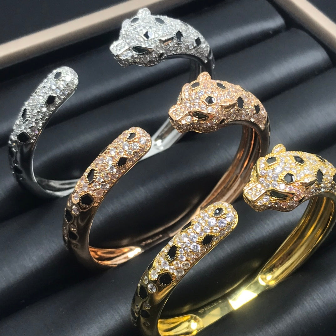 ⭐Miroze PANTHERE BIG BRACELET DIAMONDS