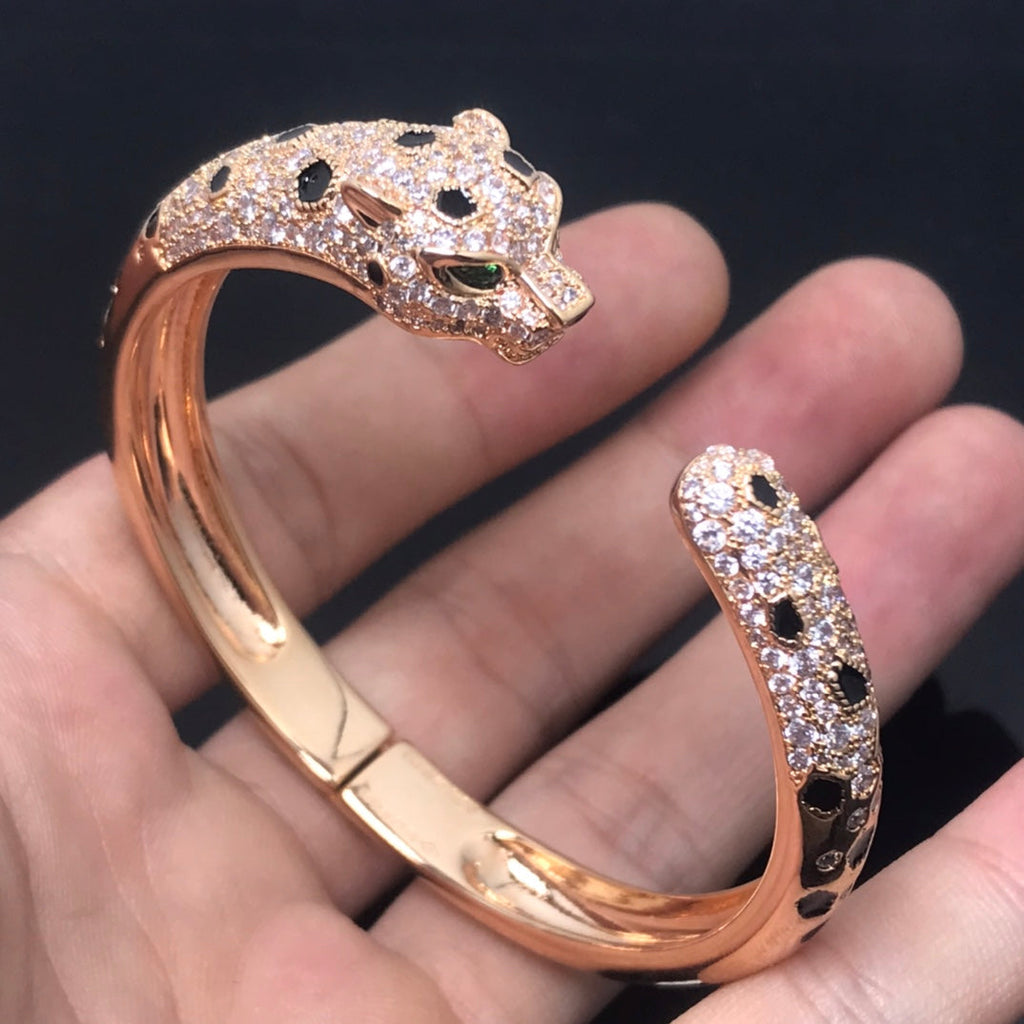 ⭐Miroze PANTHERE BIG BRACELET DIAMONDS