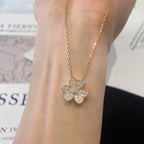 ⭐Miroze FLOWER DIAMOND NECKLACE
