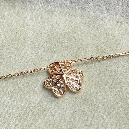 [⭐Miroze]FLOWER DIAMOND NECKLACE
