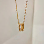 ⭐Miroze PERLEE DIAMOND NECKLACE
