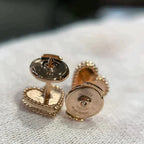 ⭐Miroze HEART CARNELIAN STUD EARRINGS