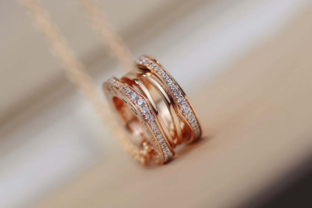 [⭐Veya]ZERO 1 PINK GOLD NECKLACE
