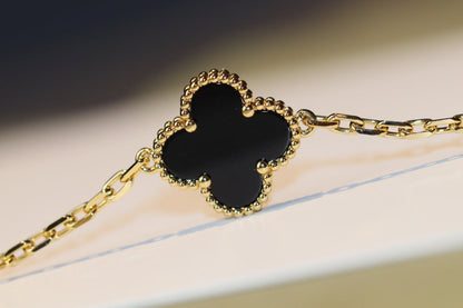 [⭐Miroze]CLOVER 20 MOTIFS ONYX ROSE GOLD