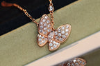 ⭐Miroze BUTTERFLY DIAMOND NECKLACE