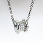 [⭐Veya]ZERO 1 SILVER DIAMOND NECKLACE