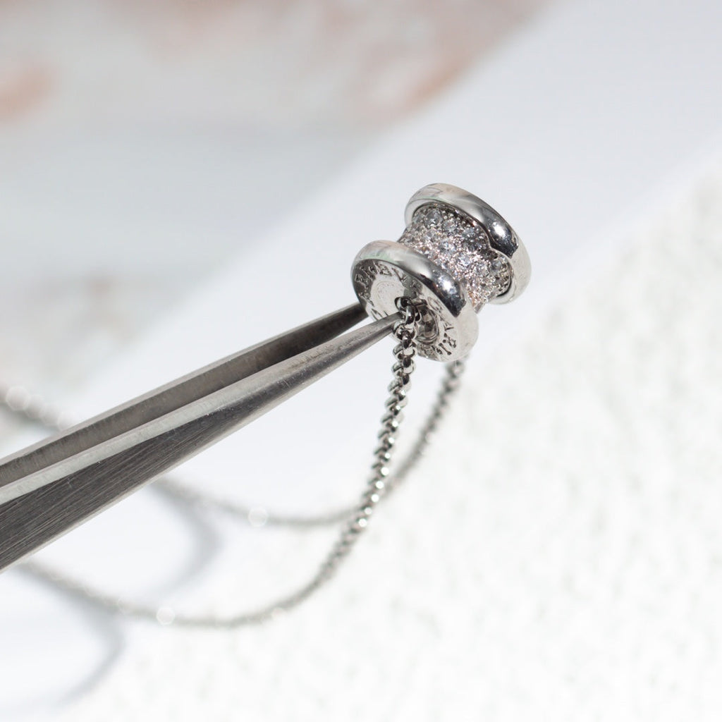[⭐Veya]ZERO 1 SILVER DIAMOND NECKLACE