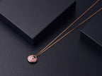 ⭐Miroze AMULETTE ROSE GOLD PINK MOP NECKLACE